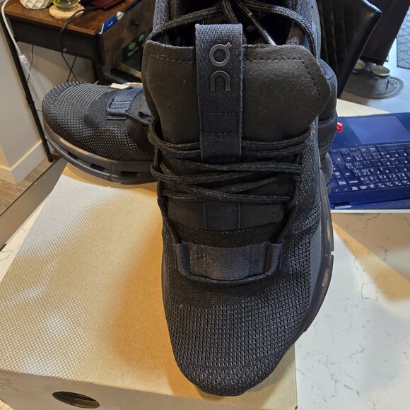 On Cloud Cloudnova Black / Eclipse 26.99814 Women's Running Shoes SIZE 7 NEW - Picture 3 of 16